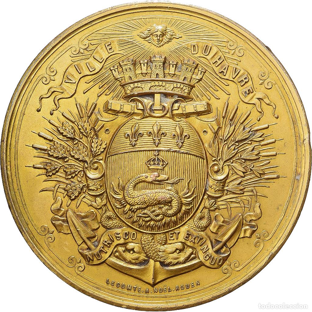 Medallas hist&oacute;ricas: [#1529409] Francia, medalla, Concours International de Musique, H&acirc;vre, 1894, Bronce
