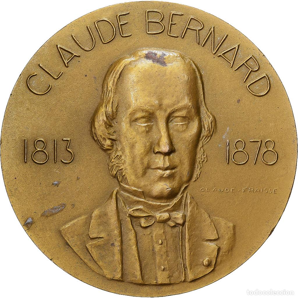 Medallas hist&oacute;ricas: [#1529445] Francia, medalla, Paquebot Claude Bernard, 1950, Bronce, MBC+
