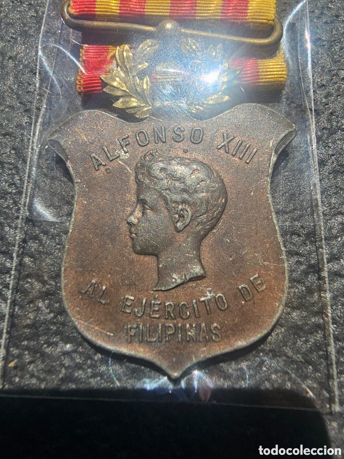 Medallas hist&oacute;ricas: Medalla Colonial Filipinas finales S.XIX
