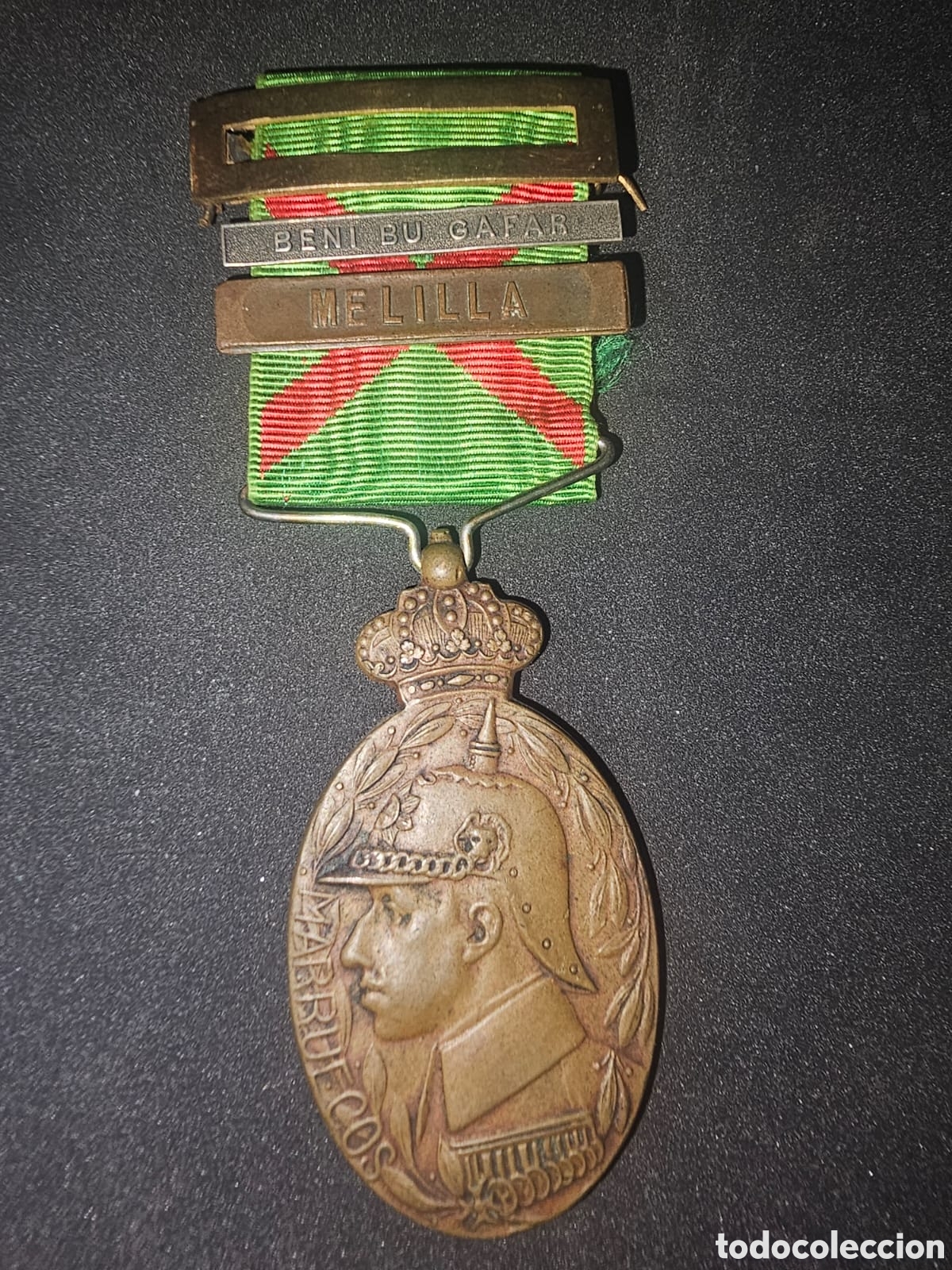 Medallas hist&oacute;ricas: Medalla Marruecos Alfonso XIII