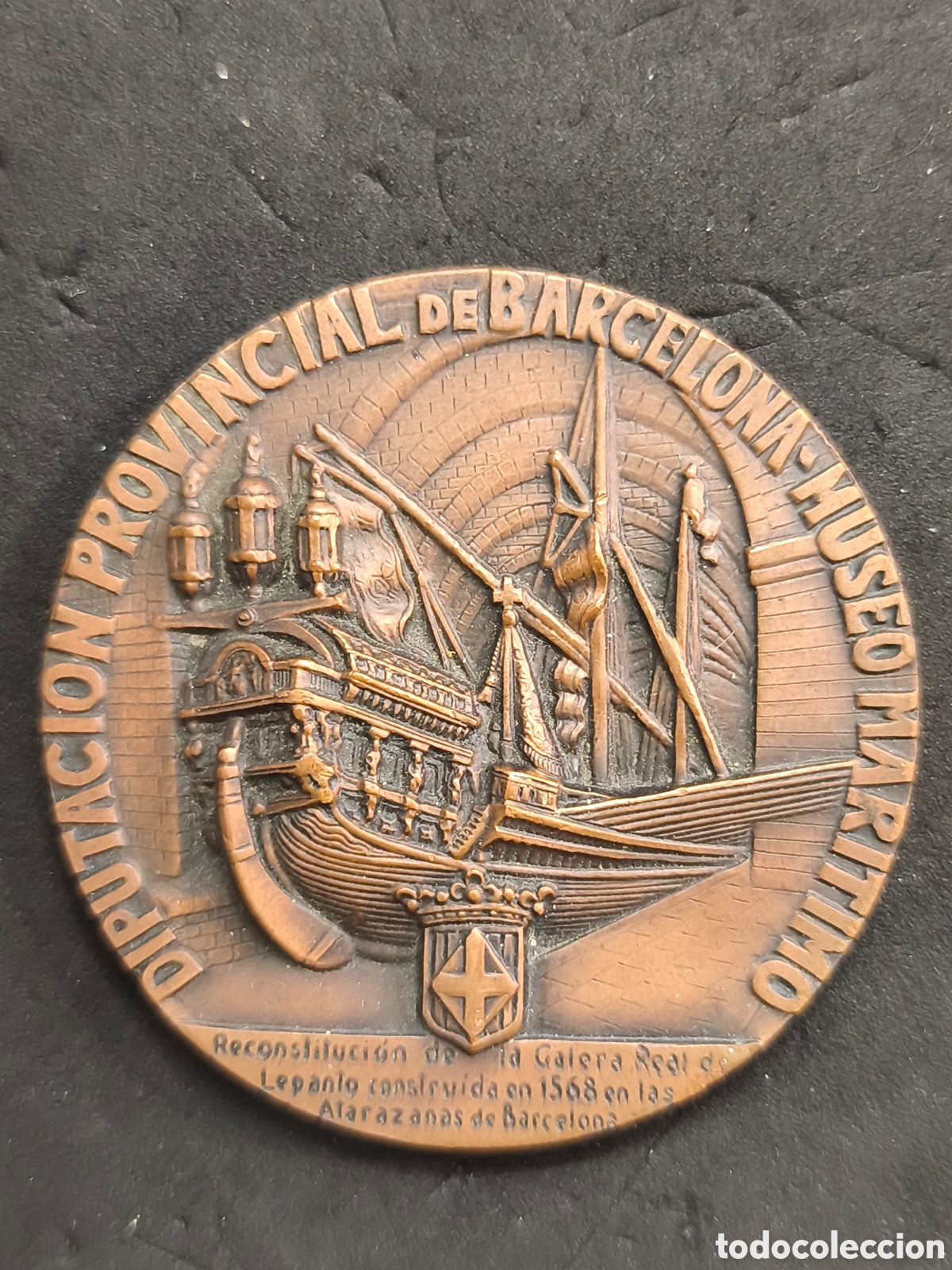 Medallas hist&oacute;ricas: Medalla IV centenario batalla de Lepanto 1571-1971