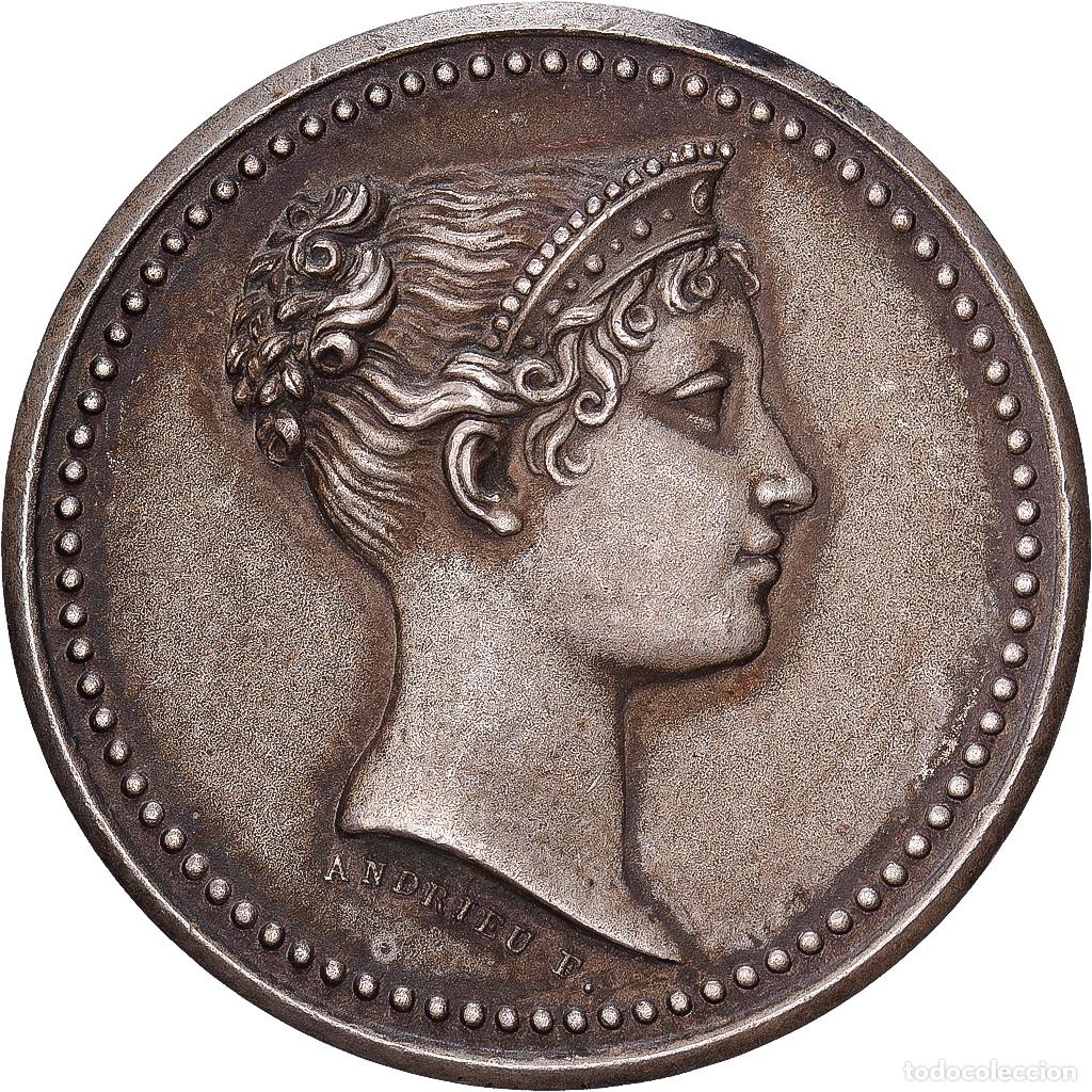 Medallas hist&oacute;ricas: [#1545178] Francia, medalla, Imp&eacute;ratrice Marie-Louise, Souvenir d'une visite &agrave; la Monnaie