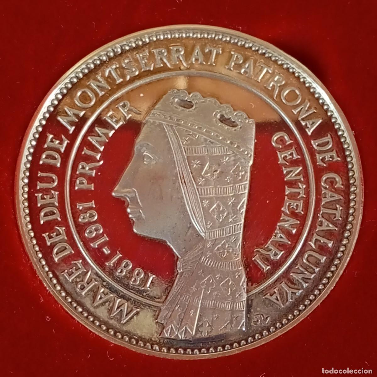Medallas hist&oacute;ricas: MARE DE D&Eacute;U DE MONTSERRAT. PATRONA DE CATALUNYA - J. RAMISA - 20 G - PLATA - INVERSI&Oacute;N - MEDALLA / 7