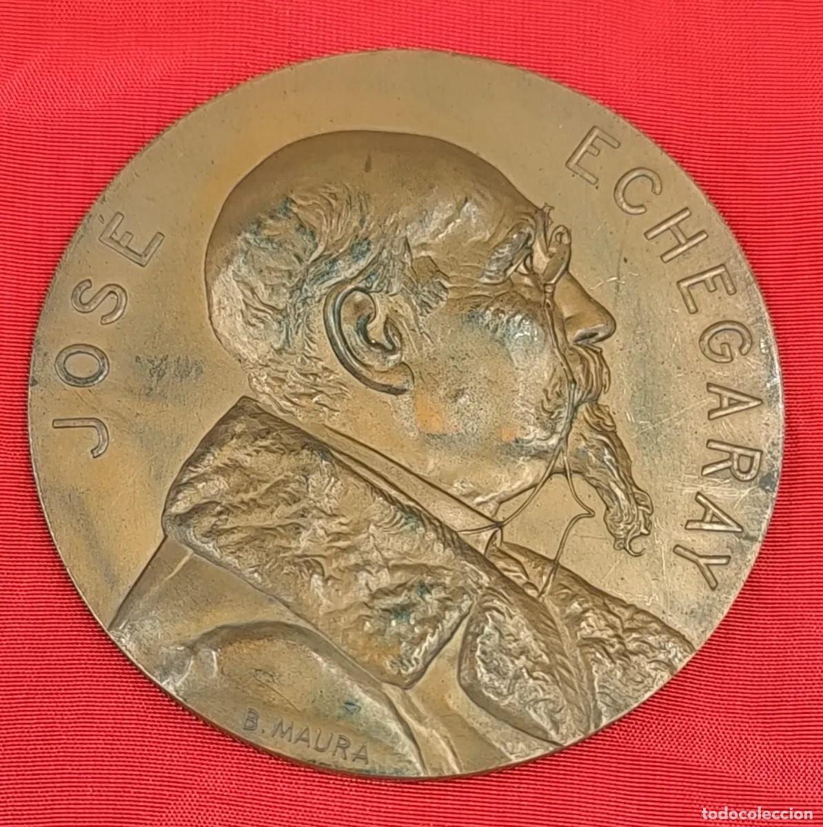 Medallas hist&oacute;ricas: Medalla Jos&eacute; Echegaray 1905