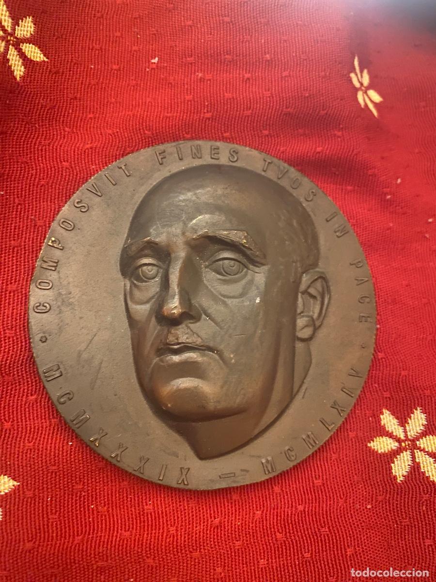 Medallas hist&oacute;ricas: MEDALLA BRONCE FRANCO 1939-1964 25 a&ntilde;os de Paz