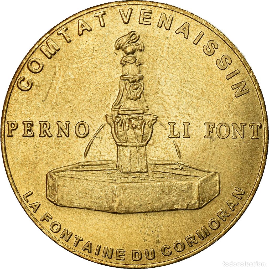 Medallas hist&oacute;ricas: [#719377] Francia, Token, 1 Euro de Pernes-les-Fontaines, 1996, FDC, Cobre - n&iacute;quel -