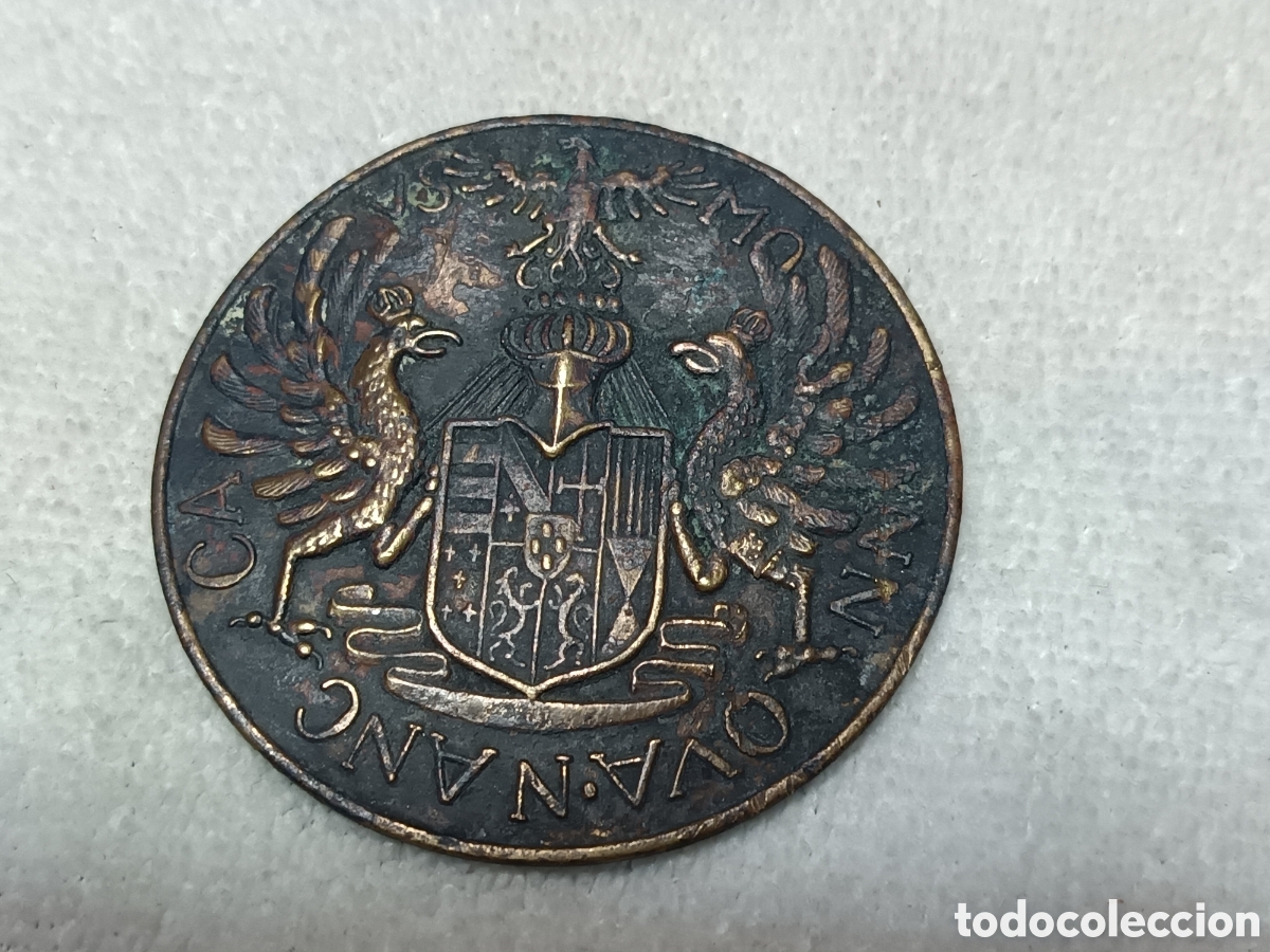 Medallas hist&oacute;ricas: RARA MEDALLA DE BRONCE, MONOVAR, ANTIGUA