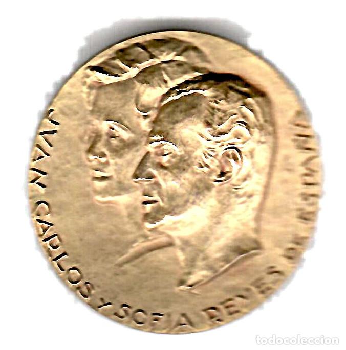 Medallas hist&oacute;ricas: MEDALLA CORONACION JUAN CARLOS I