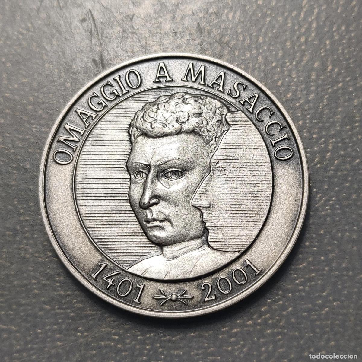 Medallas hist&oacute;ricas: MEDALLA ITALIA VI CENTENARIO NACIMIENTO GIOVANNI MASACCIO PINTOR