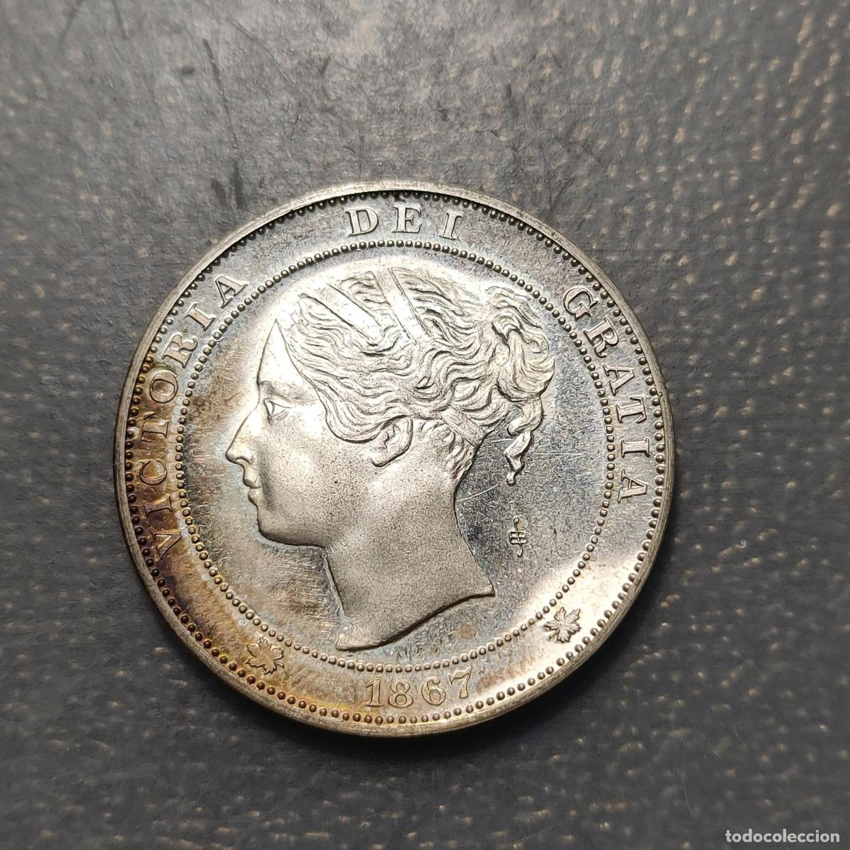 Medallas hist&oacute;ricas: MEDALLA CANADA CENTENARIO PAIS 1867-1967 PLATA