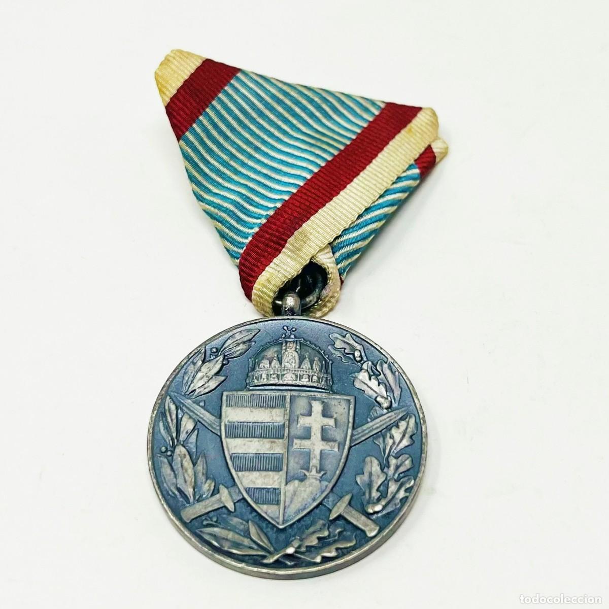 Medallas hist&oacute;ricas: Medalla Conmemorativa H&uacute;ngara Primera Guerra Mundial 1914-1918 &ndash; Pro Deo et Patria &ndash; Combatiente