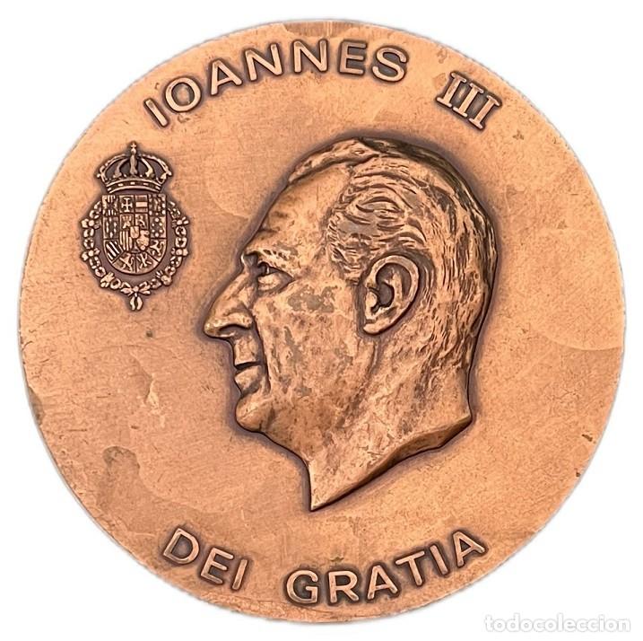 Medallas hist&oacute;ricas: ESPA&Ntilde;A. MEDALLA F.N.M.T. JUAN III CONDE DE BARCELONA. BRONCE