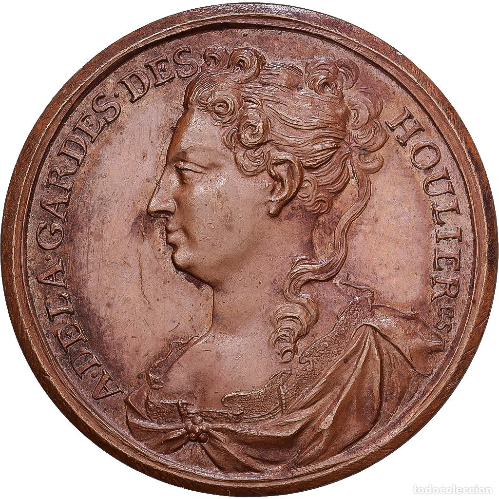 Medallas hist&oacute;ricas: [#1202922] Francia, medalla, ANTOINETTE DE LA GARDE DES HOULIERES, 1694, Bronce, Dassier