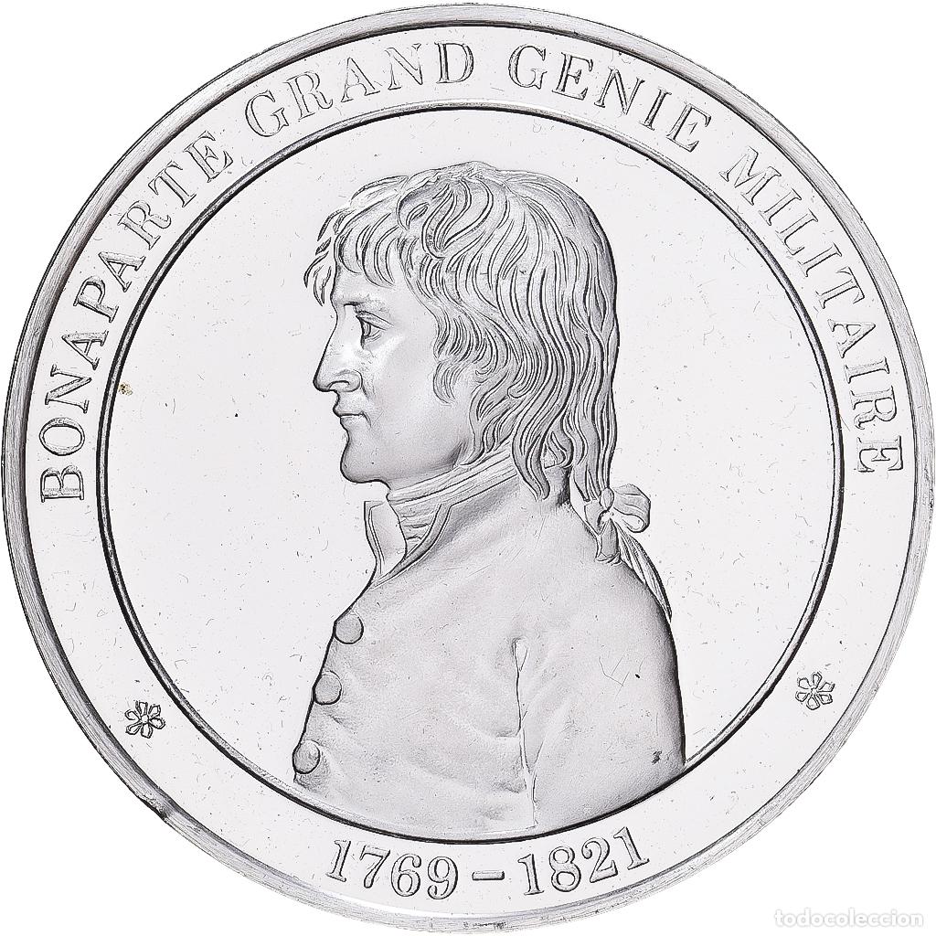 Medallas hist&oacute;ricas: [#1167667] Francia, medalla, Bonaparte grand g&eacute;nie militaire, Plata, SC