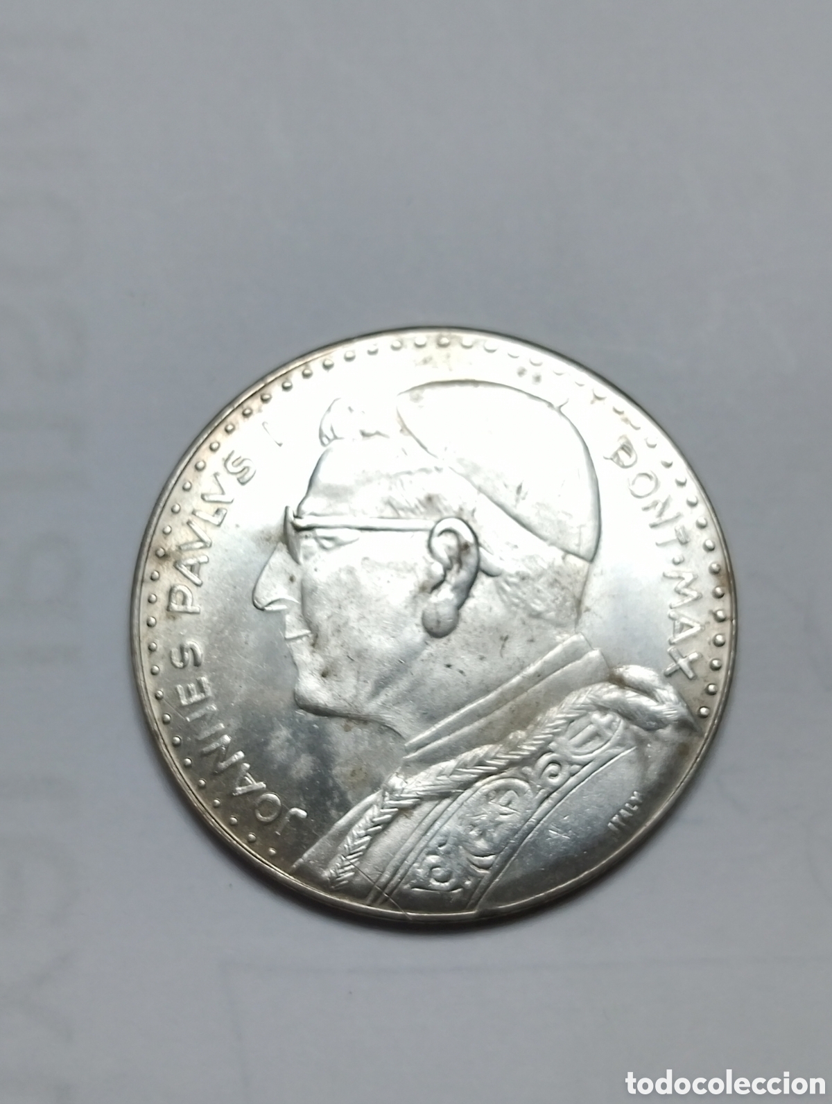 Medallas hist&oacute;ricas: Medalla conmemorativa de Juan Pablo I