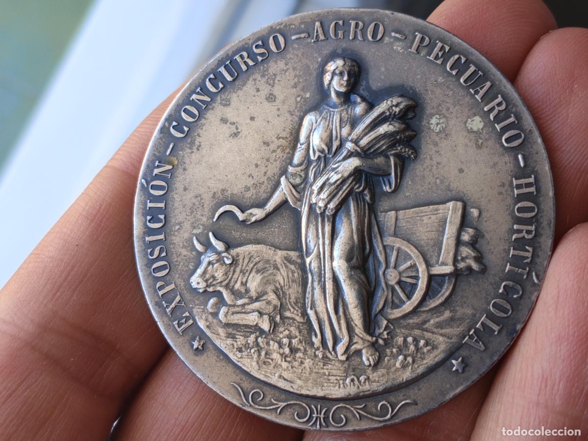Medallas hist&oacute;ricas: San Sebasti&aacute;n 1923 Exposici&oacute;n Concurso Agro Pecuario Hort&iacute;cola. Medalla antigua
