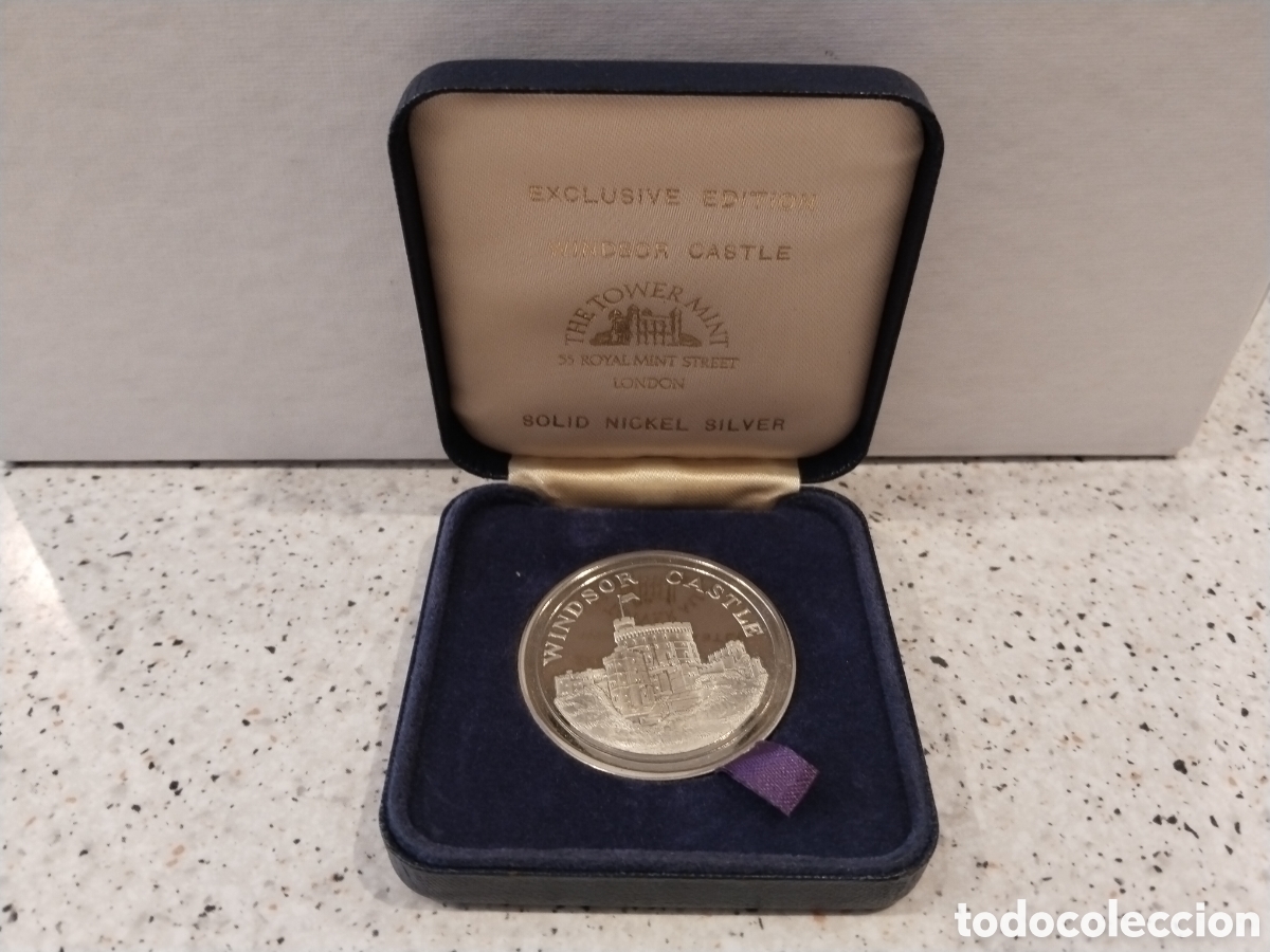 Medallas hist&oacute;ricas: Medalla Castillo de Windsor - Foto 3