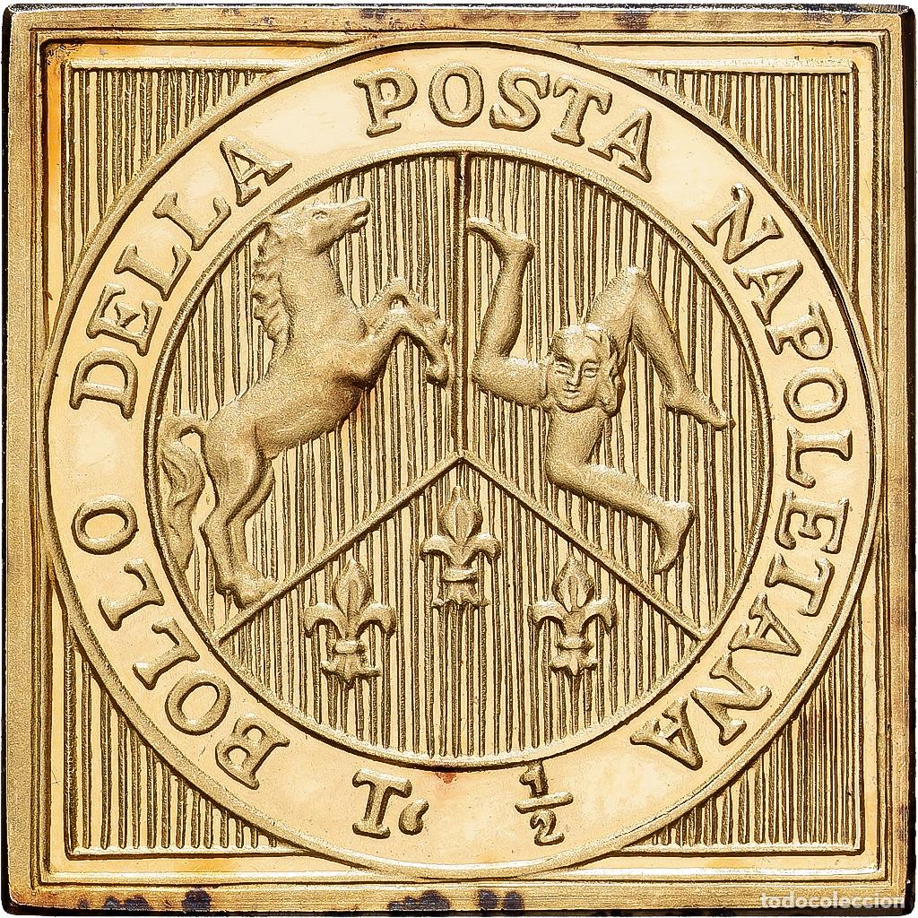 Medallas hist&oacute;ricas: [#1545722] Francia, Timbre, Oro vermeil, FDC