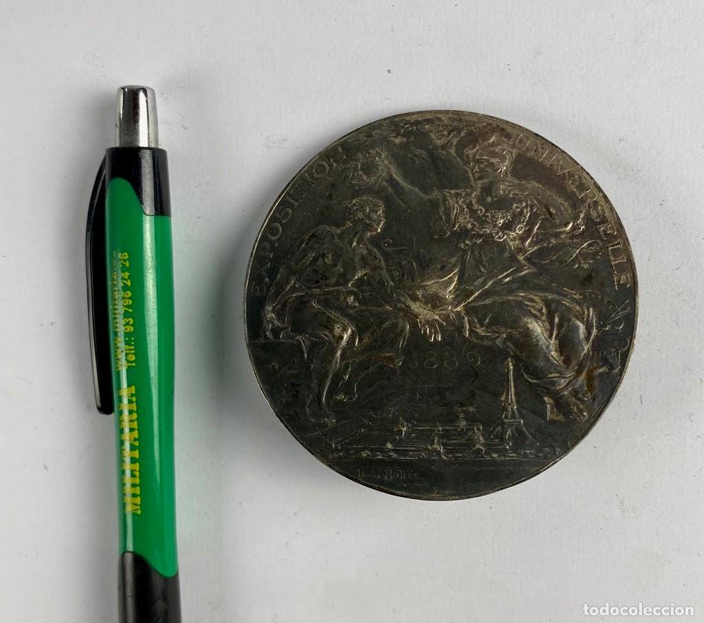 Medallas hist&oacute;ricas: Medalla de mano EXPOSITION UNIVERSELLE 1889 Par&iacute;s