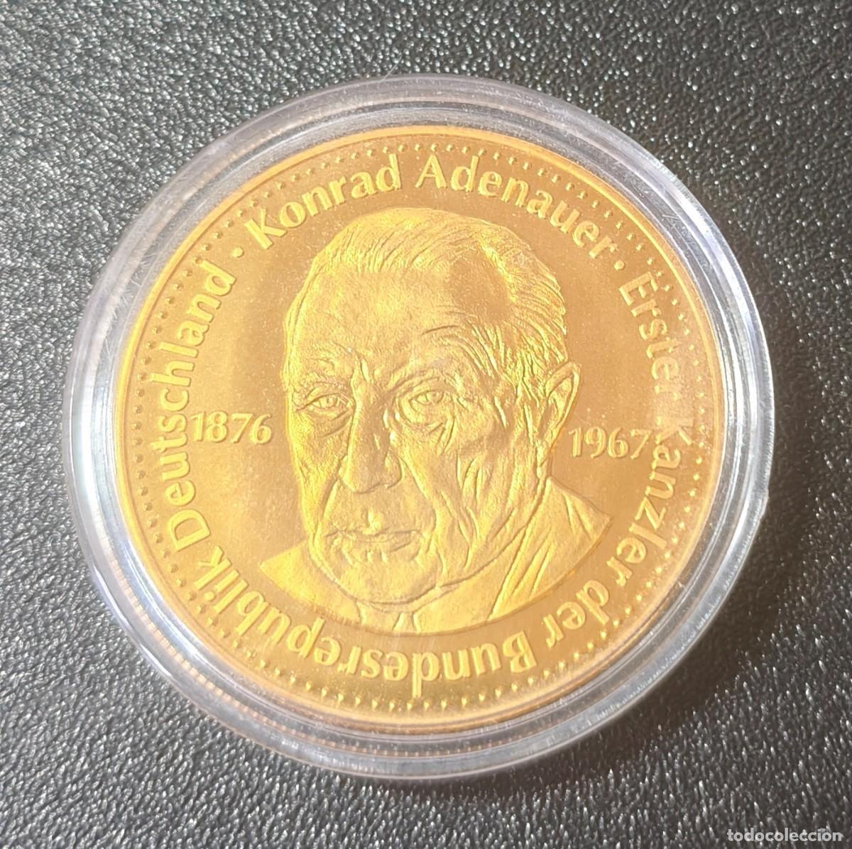 Medallas hist&oacute;ricas: Alemania Medalla Konrad Adenauer (1876-1967) (SC)