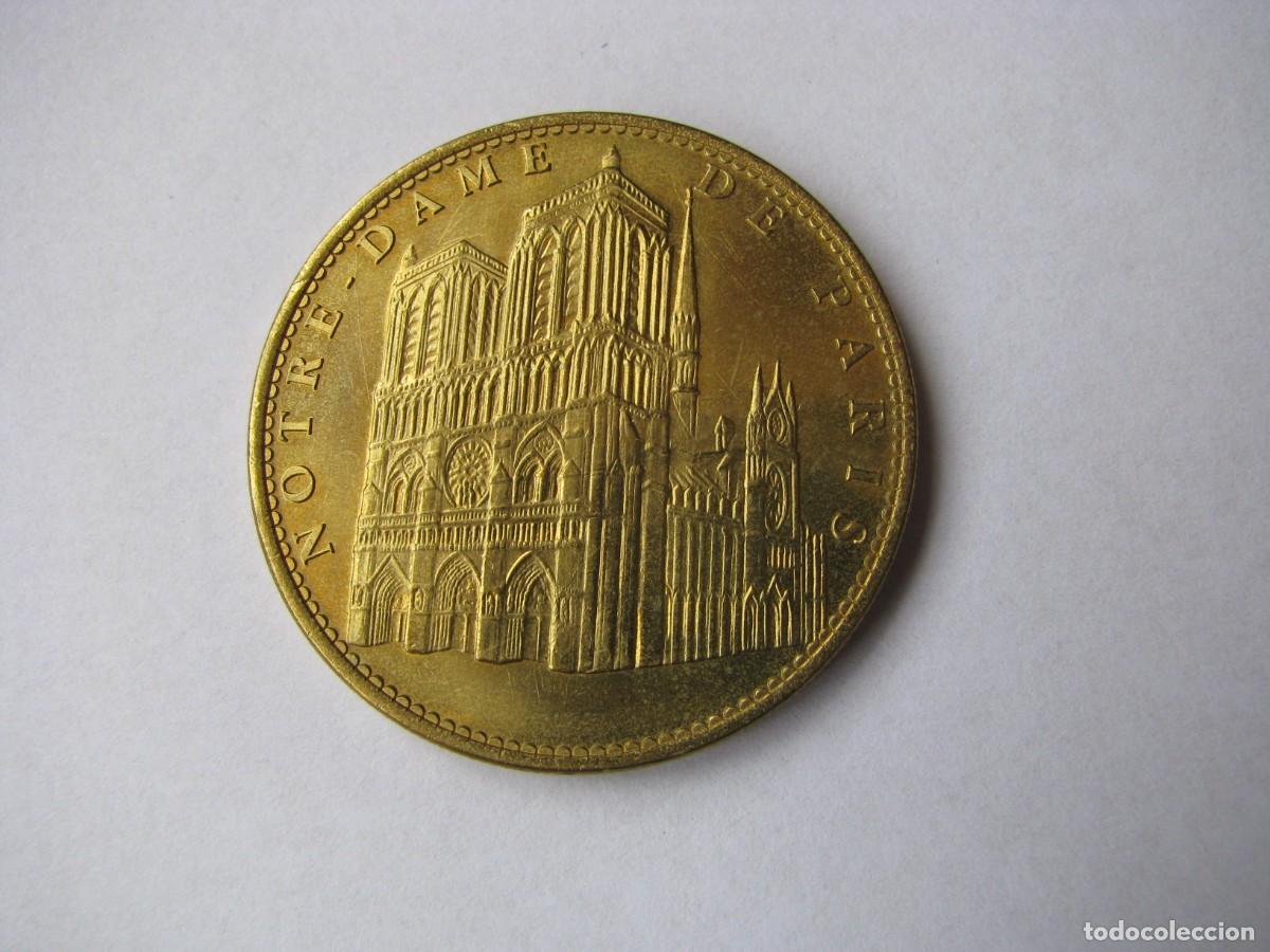 Medallas hist&oacute;ricas: MONEDA, MEDALLA DEL CATEDRAL DE NOTRE DAME DE PARIS. EDITION 2012. 34 MM