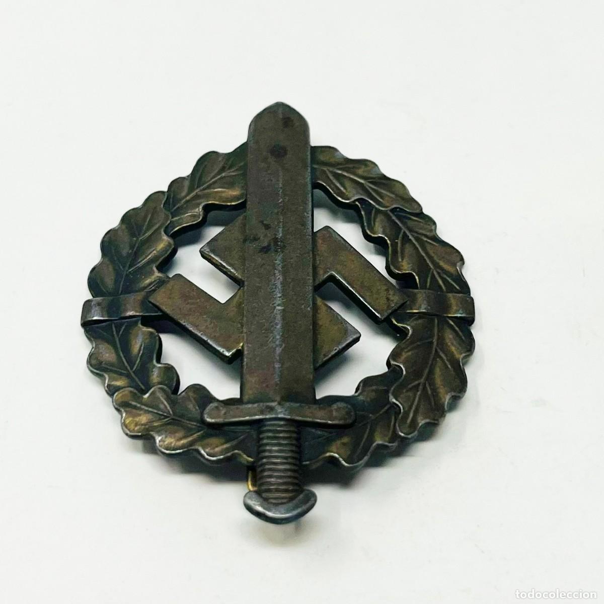 Historical Medals: Insignia Deportiva SA Bronce Original &ndash; Berg & Nolte L&uuml;denscheid &ndash; SA Sportabzeichen Tipo 3 (1939-19