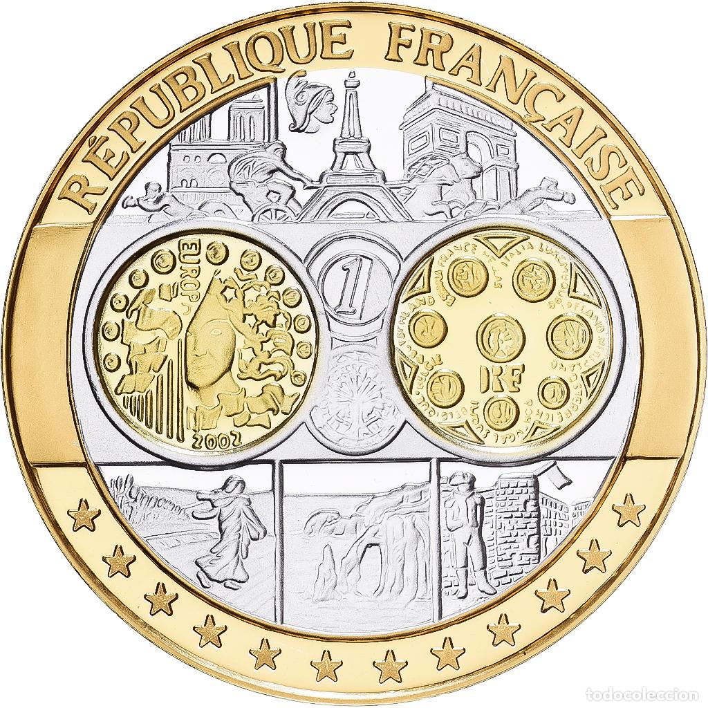 Medallas hist&oacute;ricas: [#1529654] Francia, medalla, Europa, Plata, FDC