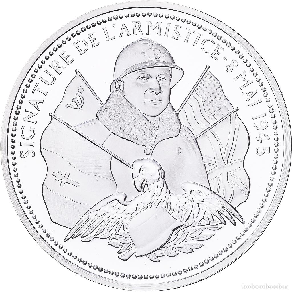 Medallas hist&oacute;ricas: [#1529659] Francia, medalla, Seconde Guerre Mondiale, Signature de l'Armistice, Plata, FDC