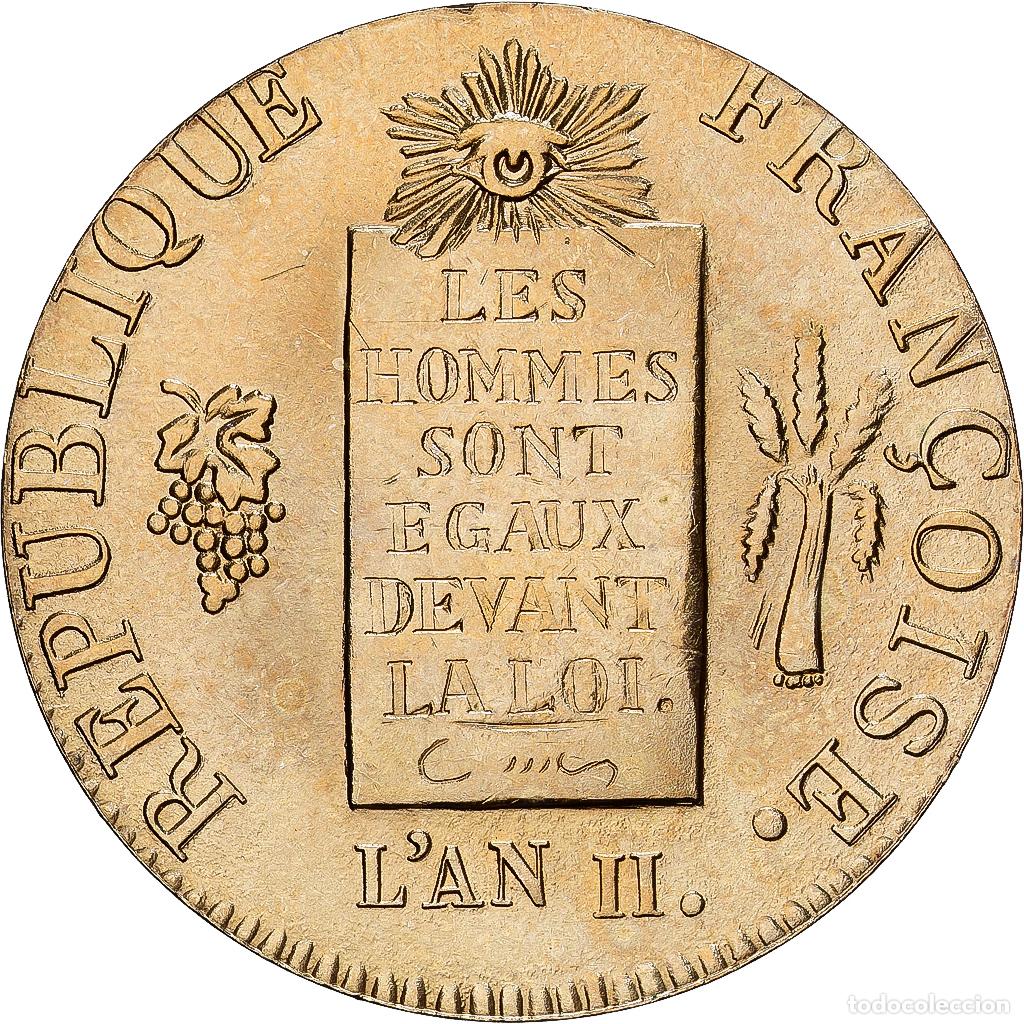 Medalhas hist&oacute;ricas: [#1529549] Francia, medalla, Reproduction Deux Sols aux Balances, R&eacute;volution 1793, Cobre -
