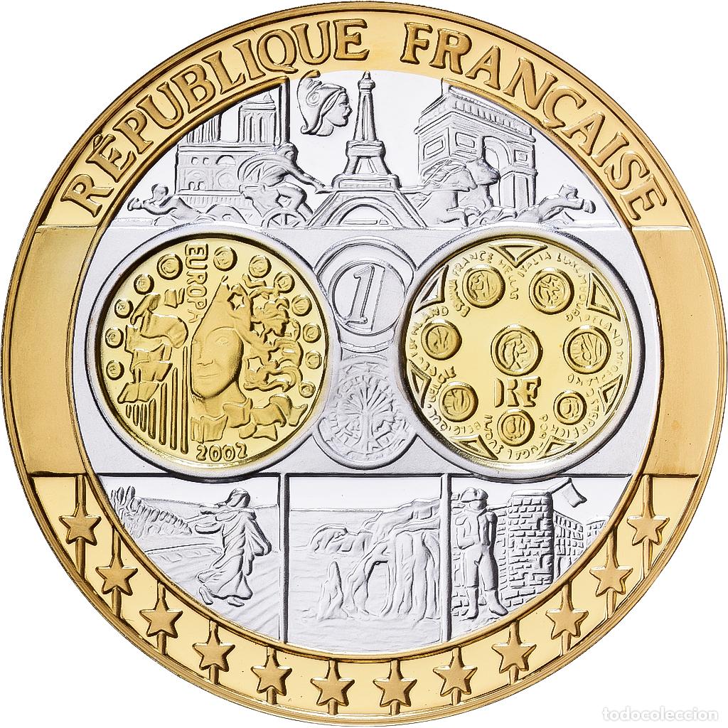 Medalhas hist&oacute;ricas: [#1529747] Francia, medalla, Europa, Plata, FDC