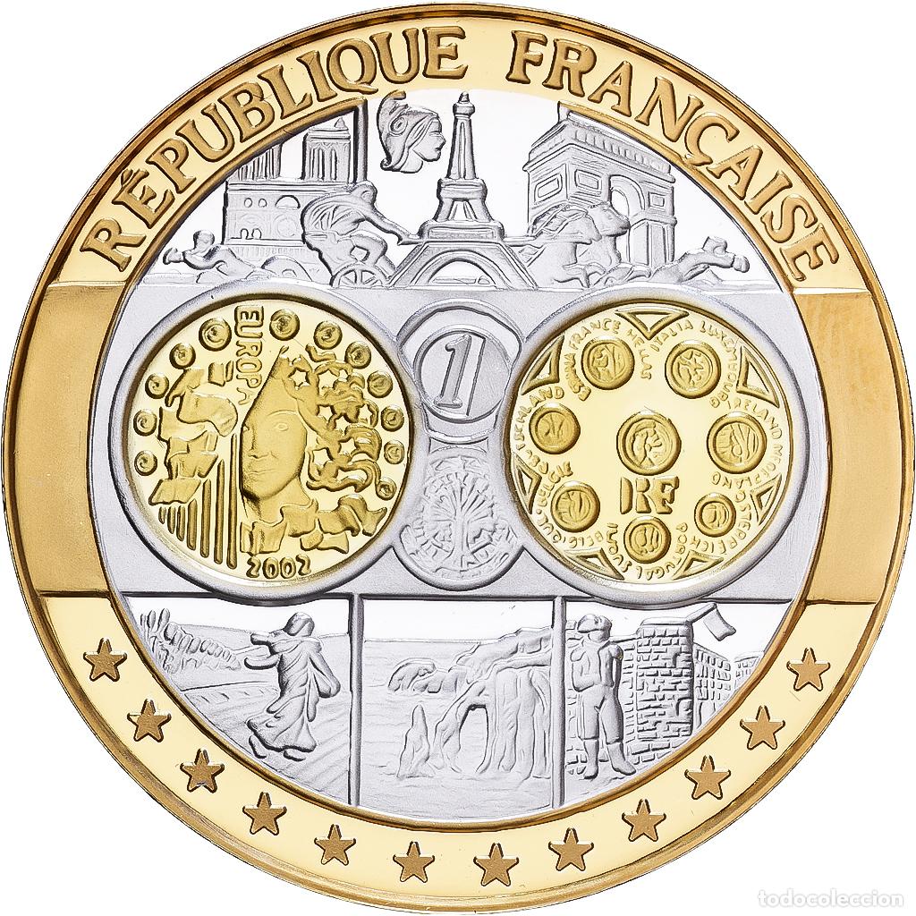 Medallas hist&oacute;ricas: [#1529904] Francia, medalla, Europa, Plata, FDC