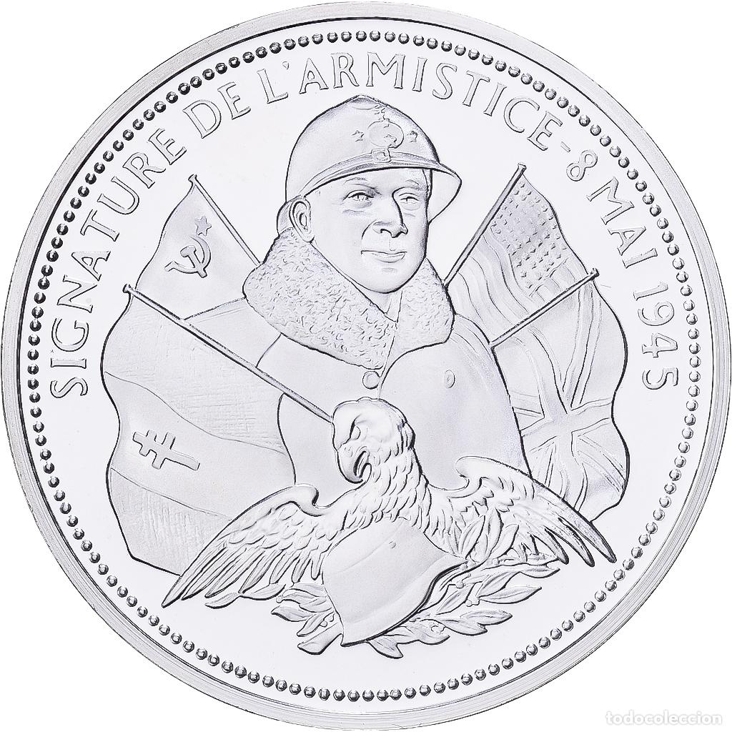 Medallas hist&oacute;ricas: [#1529970] Francia, medalla, Signature de l'Armistice, Plata, FDC