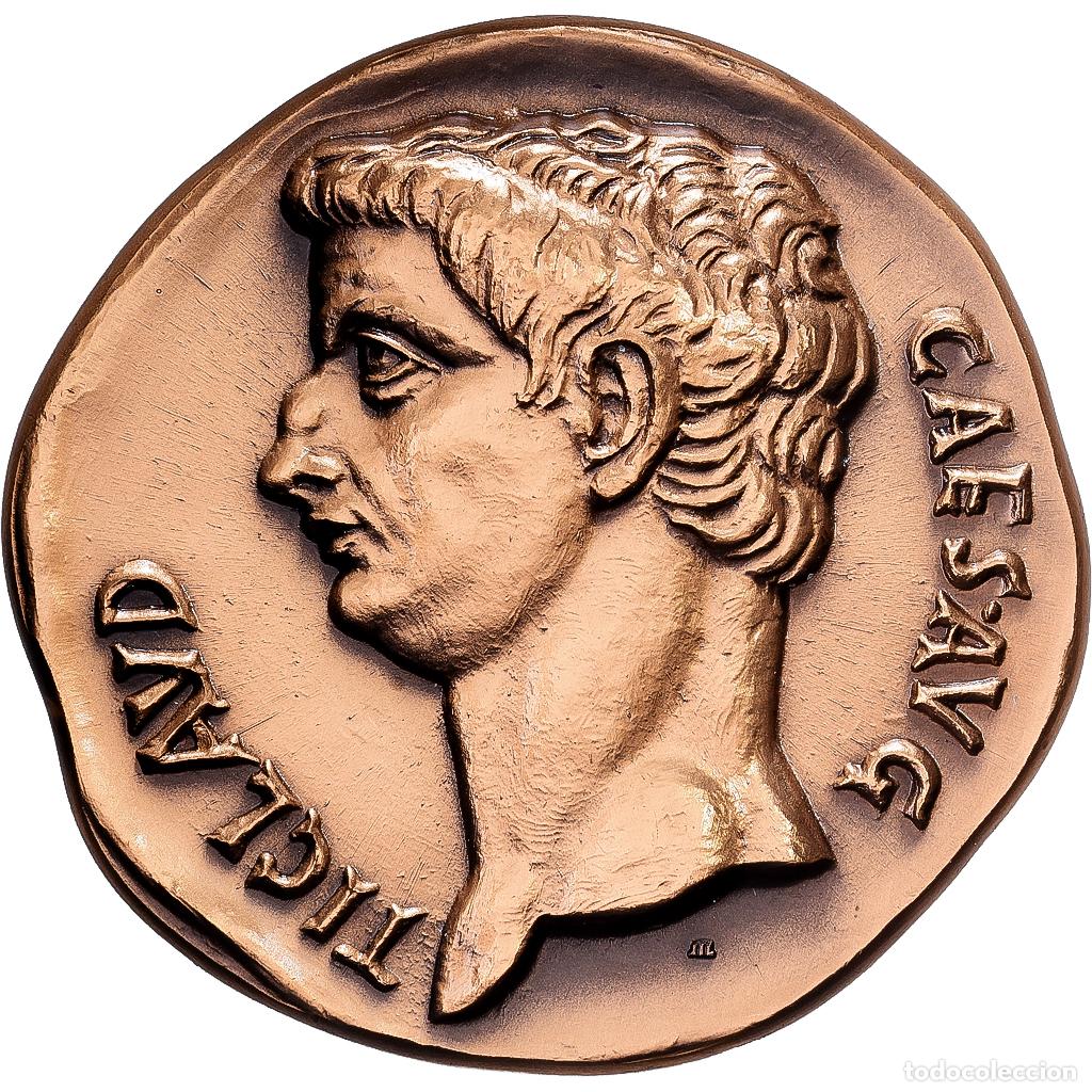 Medallas hist&oacute;ricas: [#1529759] Francia, medalla, Reproduction Monnaie Antique, Claude, Bronce, FDC