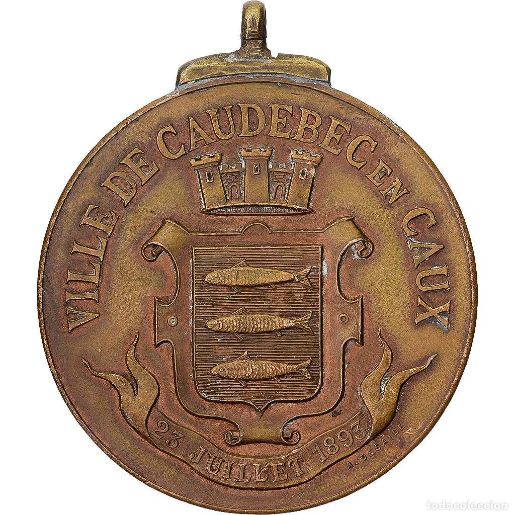 Medallas hist&oacute;ricas: [#1529450] Francia, medalla, Association des Soci&eacute;t&eacute;s de Gymnastique de Normandie