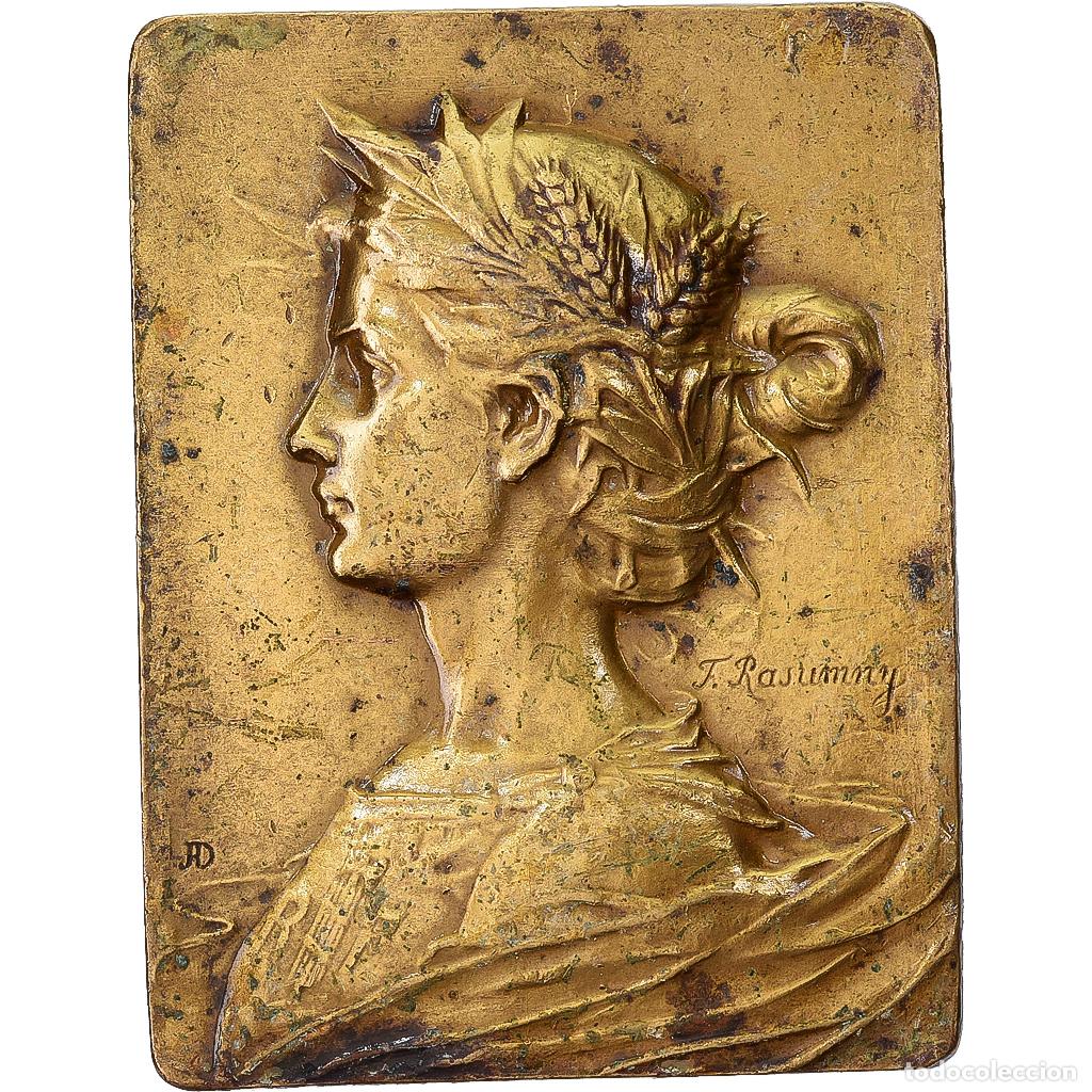 Medallas hist&oacute;ricas: [#1529453] Francia, medalla, Ecole M&eacute;nag&egrave;re agricole de la Seine-Inf&eacute;rieure, 1911