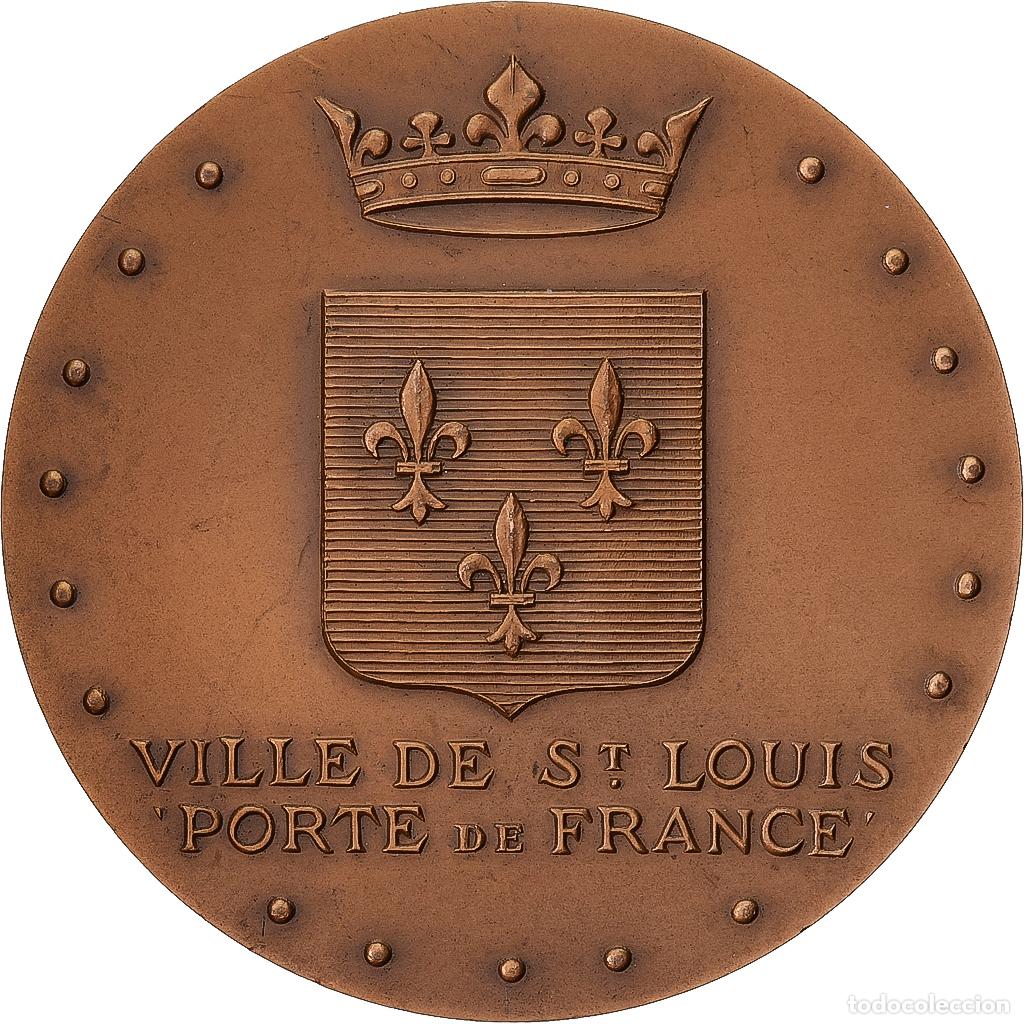 Medallas hist&oacute;ricas: [#1529511] Francia, medalla, Ville de Saint-Louis, Gala, O.M.S, 1967, Bronce, EBC