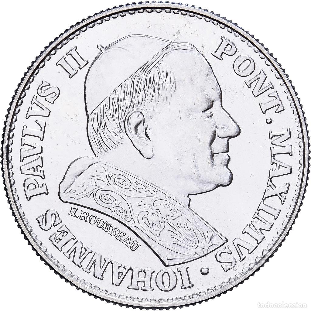 Medallas hist&oacute;ricas: [#1529543] Francia, medalla, Jean-Paul II, Paris-Lisieux, 1980, Monnaie de Paris, Plata