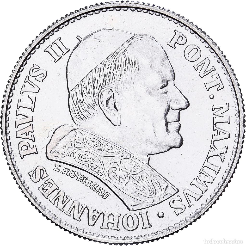 Medallas hist&oacute;ricas: [#1529542] Francia, medalla, Jean-Paul II, Paris-Lisieux, 1980, Monnaie de Paris, Plata