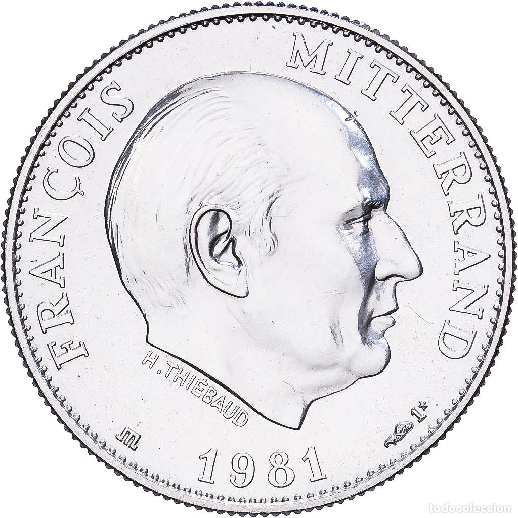 Medallas hist&oacute;ricas: [#1529544] Francia, medalla, Fran&ccedil;ois Mitterrand, Pr&eacute;sident de la R&eacute;publique, 1981