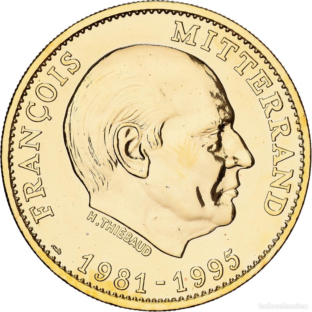 Medallas hist&oacute;ricas: [#1529803] Francia, medalla, Fran&ccedil;ois Mitterrand, Pr&eacute;sident de la R&eacute;publique, 1995