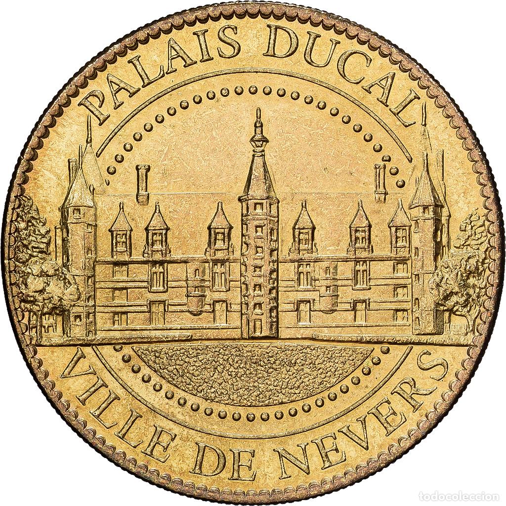Medallas hist&oacute;ricas: [#1529831] Francia, zeton, Nevers - Palais Ducal, 2011, Aluminio y cupron&iacute;quel, Arthus