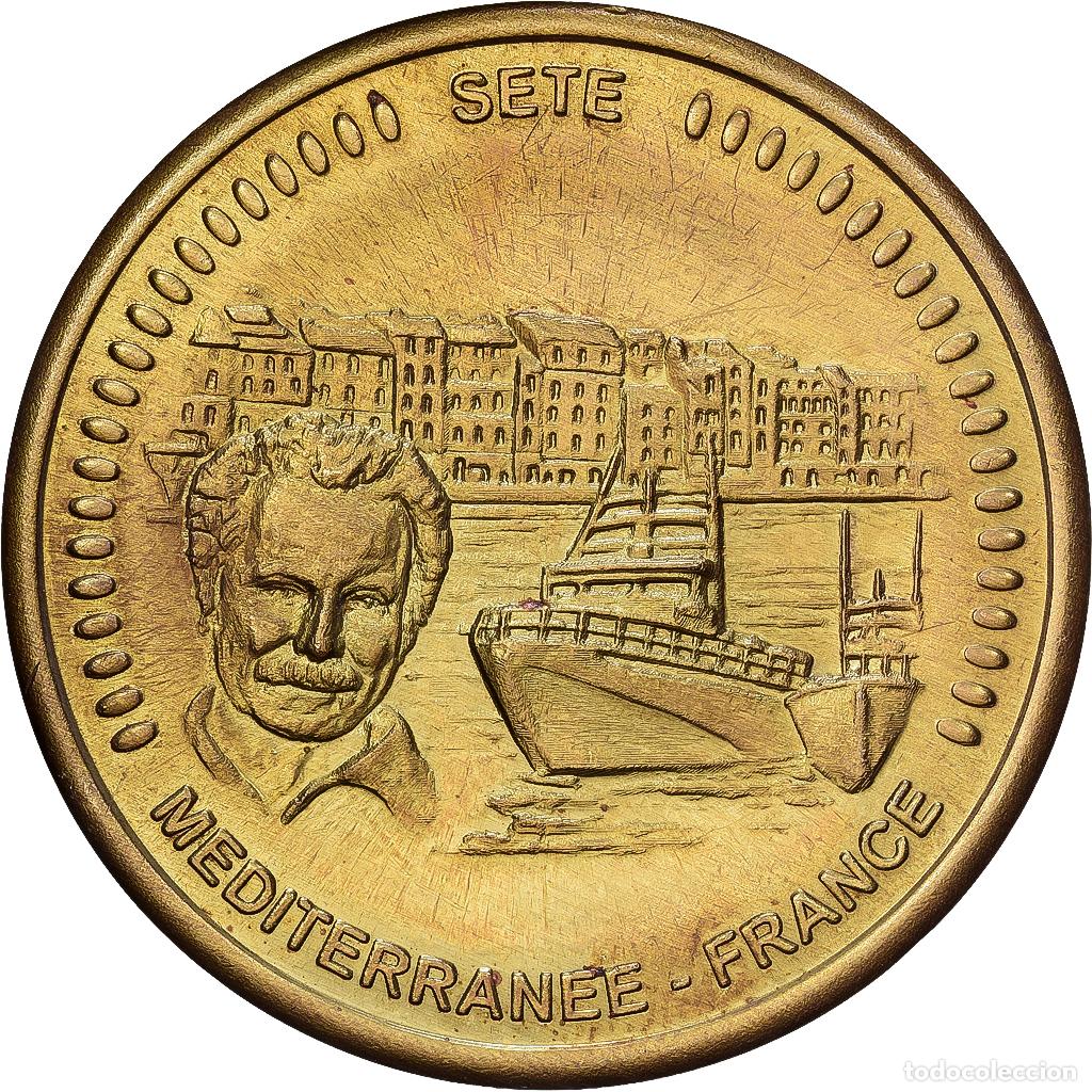 Medallas hist&oacute;ricas: [#1529809] Francia, medalla, Collection Europ&eacute;enne, S&egrave;te, M&eacute;diterran&eacute;e, Cobre - n&iacute;quel