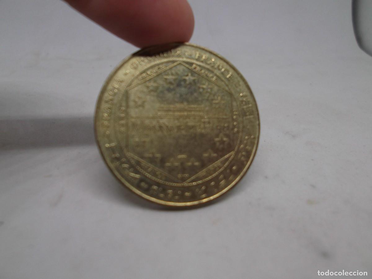 Medallas hist&oacute;ricas: Token Paris (Francia) 2008 Los cuatro monumentos.Dorada