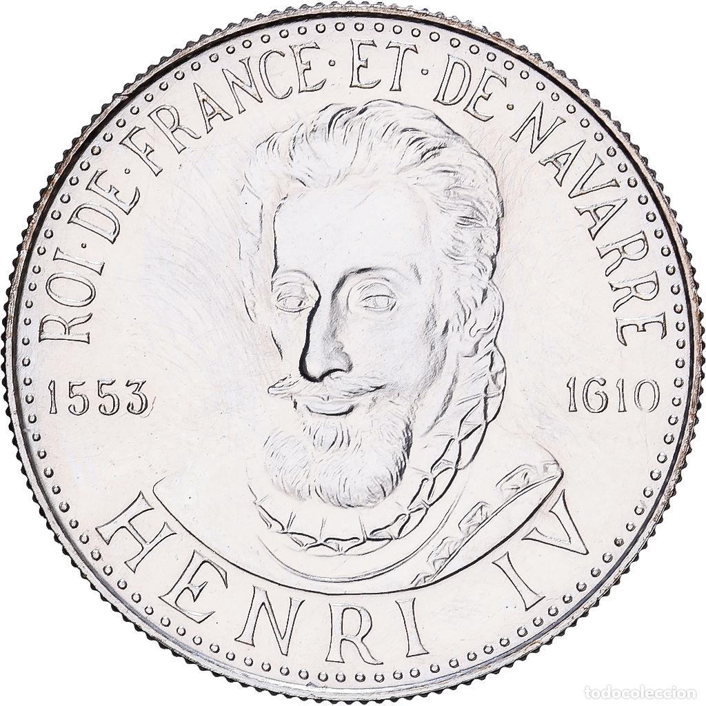 Medallas hist&oacute;ricas: [#1529859] Francia, medalla, Roi de France, Henri IV, 1982, Plata, FDC