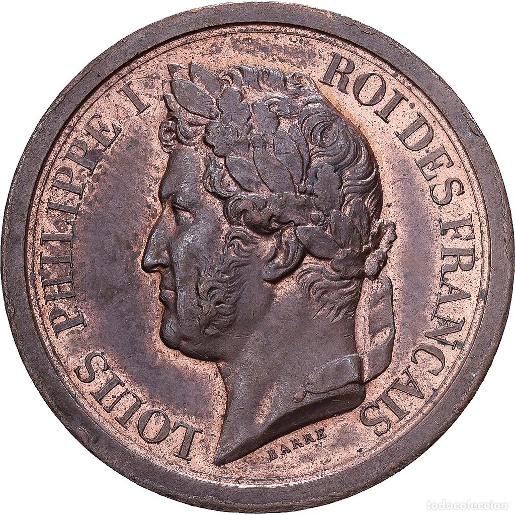 Medallas hist&oacute;ricas: [#1203095] Francia, medalla, 1842, Bronce, EBC