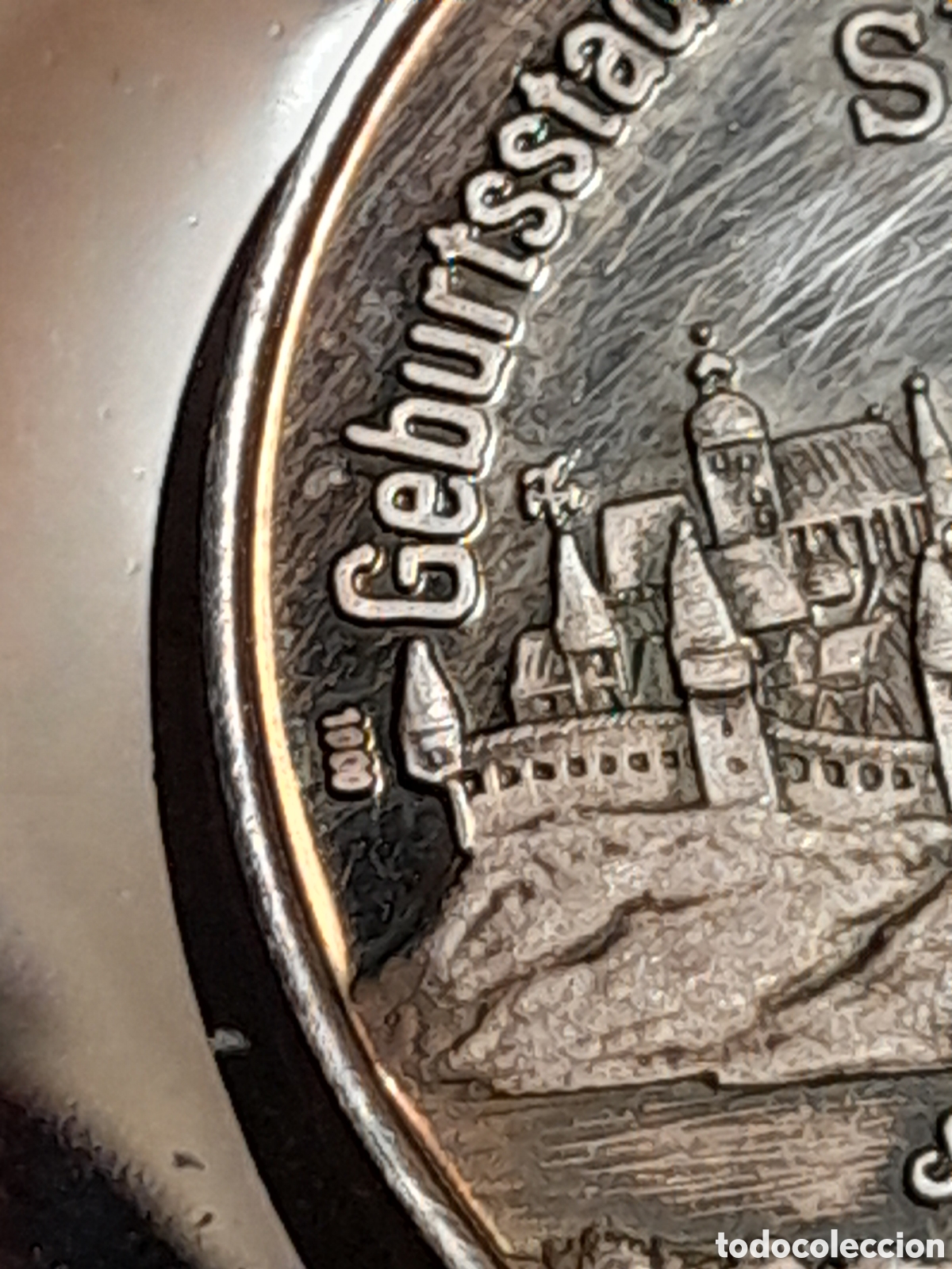 Medallas hist&oacute;ricas: Medalla de Plata 1000 - Peter Paul Rubens (1577-1640) - Ciudad Natal Siegen (Alemania)(moneda)