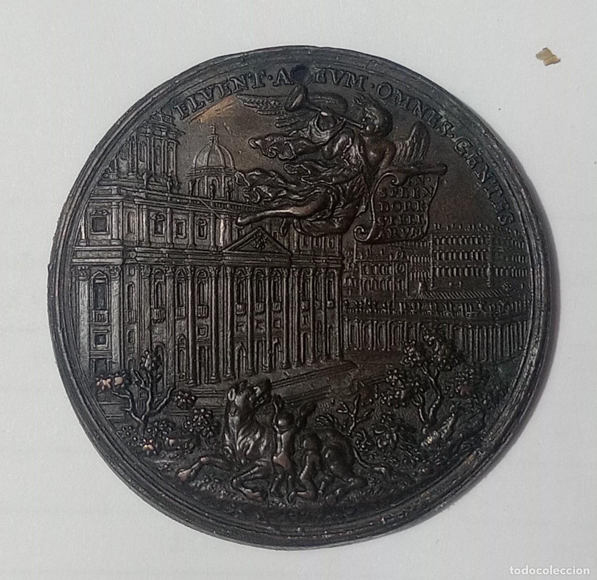 Medallas hist&oacute;ricas: ESTADO VATICANO - MEDALLA CLEMENTE X - A&Ntilde;O 1674 - GRABADOR HAMERANI -