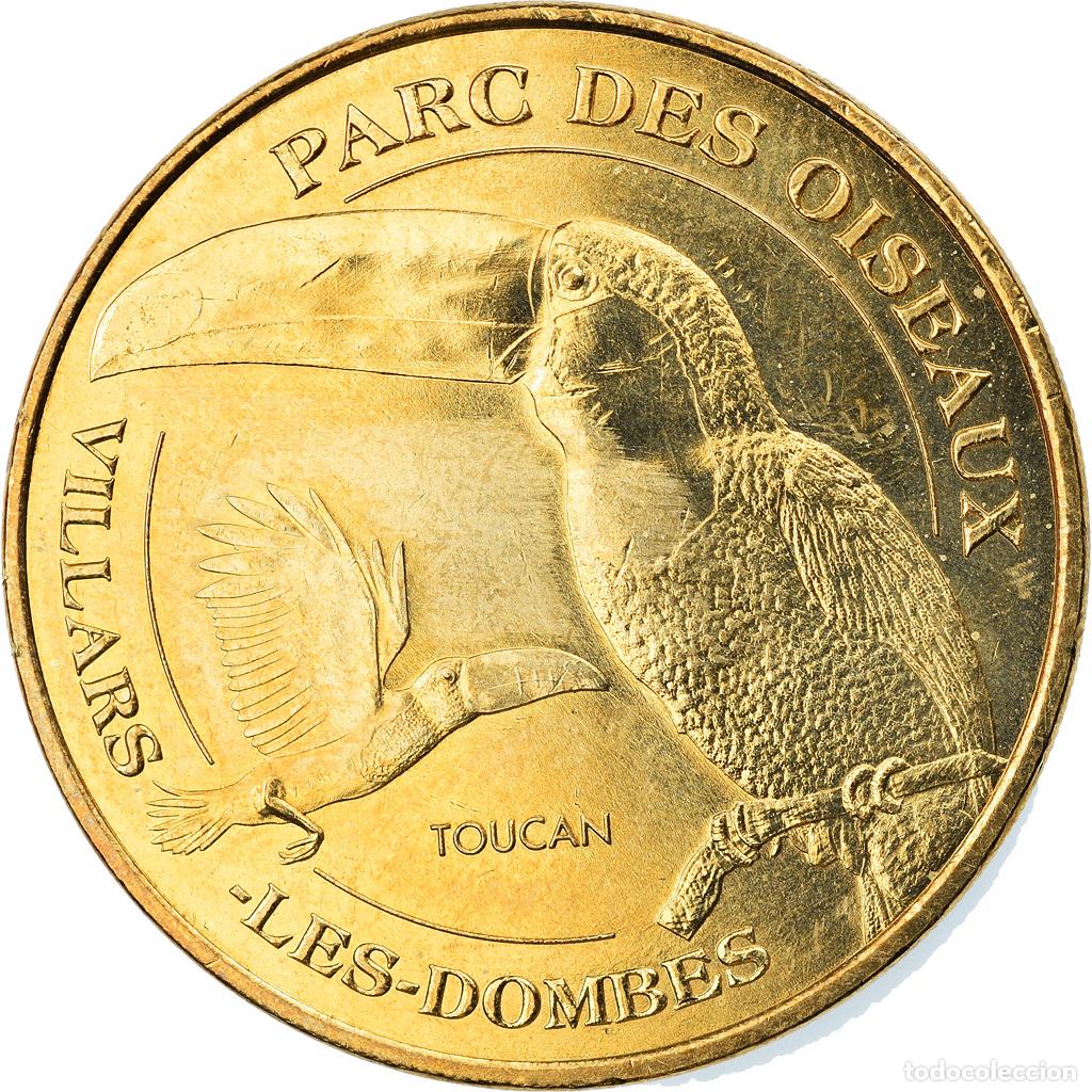 Medallas hist&oacute;ricas: [#914711] Francia, Token, Jet&oacute;n tur&iacute;stico, Villars-les-Dombes - Parc des Oiseaux n&deg;2