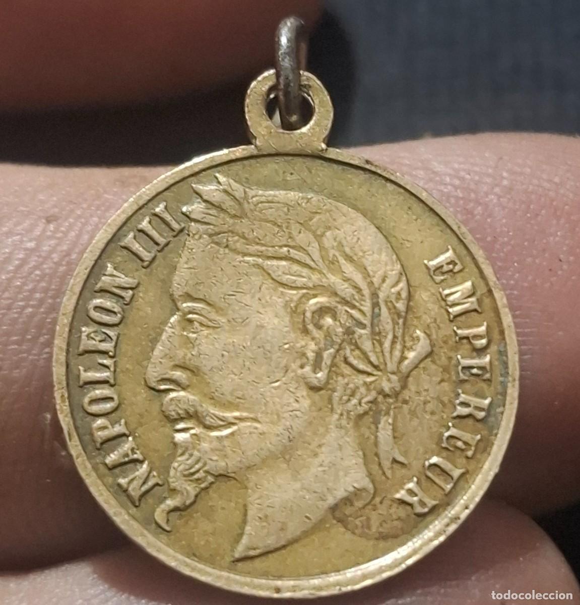 Medallas hist&oacute;ricas: Antigua medalla de NAPOLEON III.