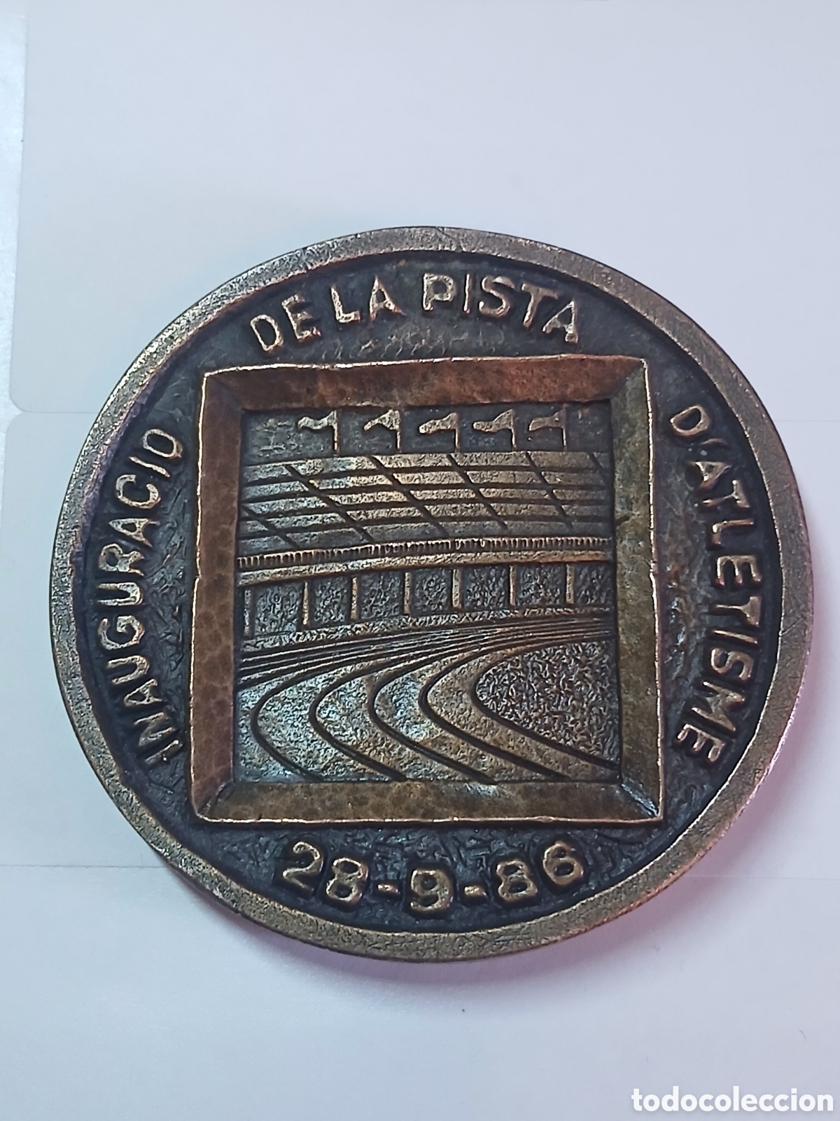 Medallas hist&oacute;ricas: Medalla Inauguraci&oacute;n Pista 28-9-86